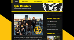 Desktop Screenshot of epiccouriers.com