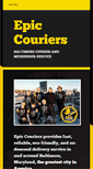 Mobile Screenshot of epiccouriers.com